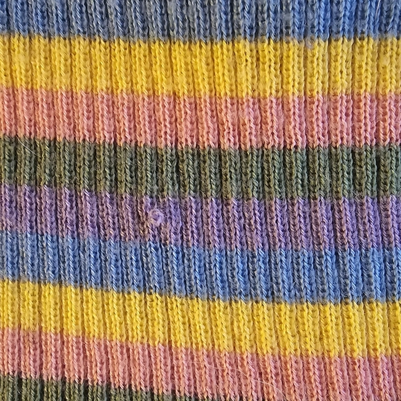 Ragged Priest Pastel Rainbow Sweater Set Size Small/Medium - Picture 4 of 4